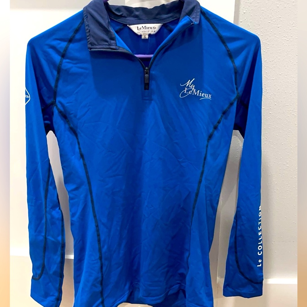 My LeMieux Equestrian Riding Shirt Color “Benetton Blue”